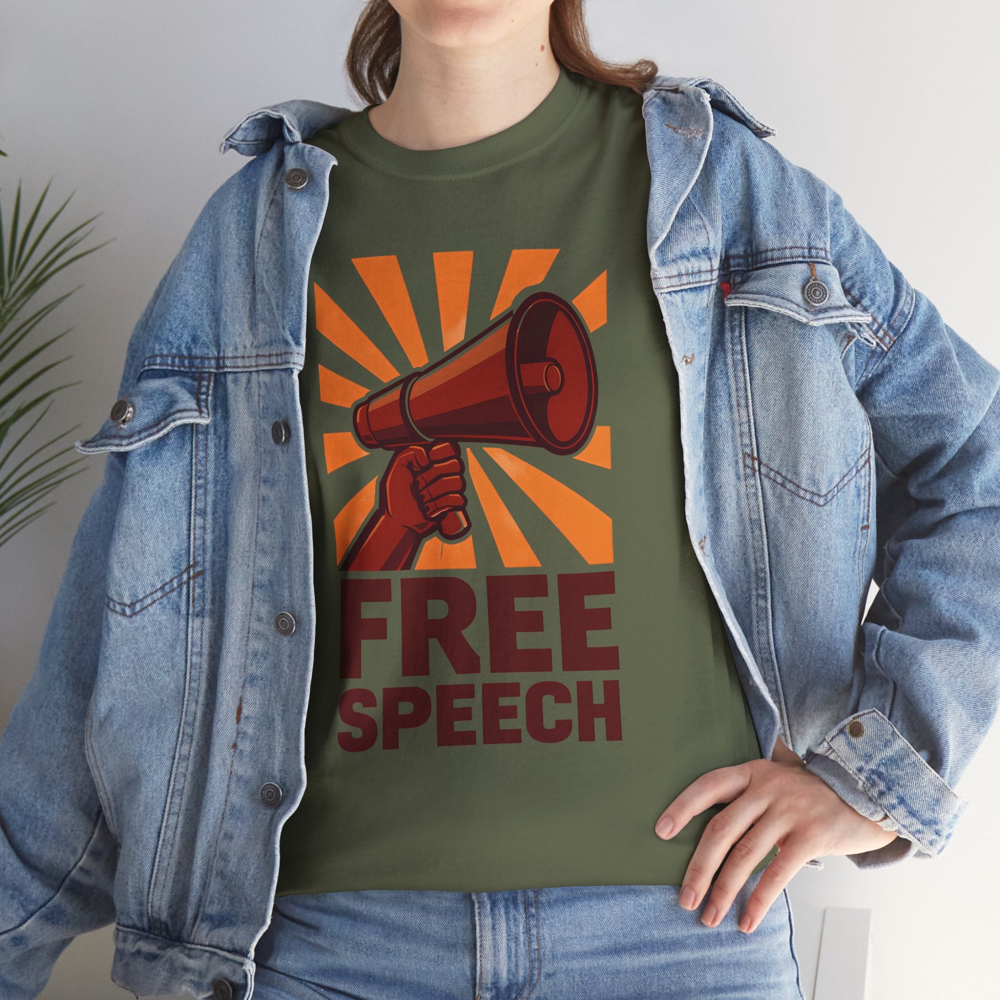 Free Speech Heavy Cotton Tee