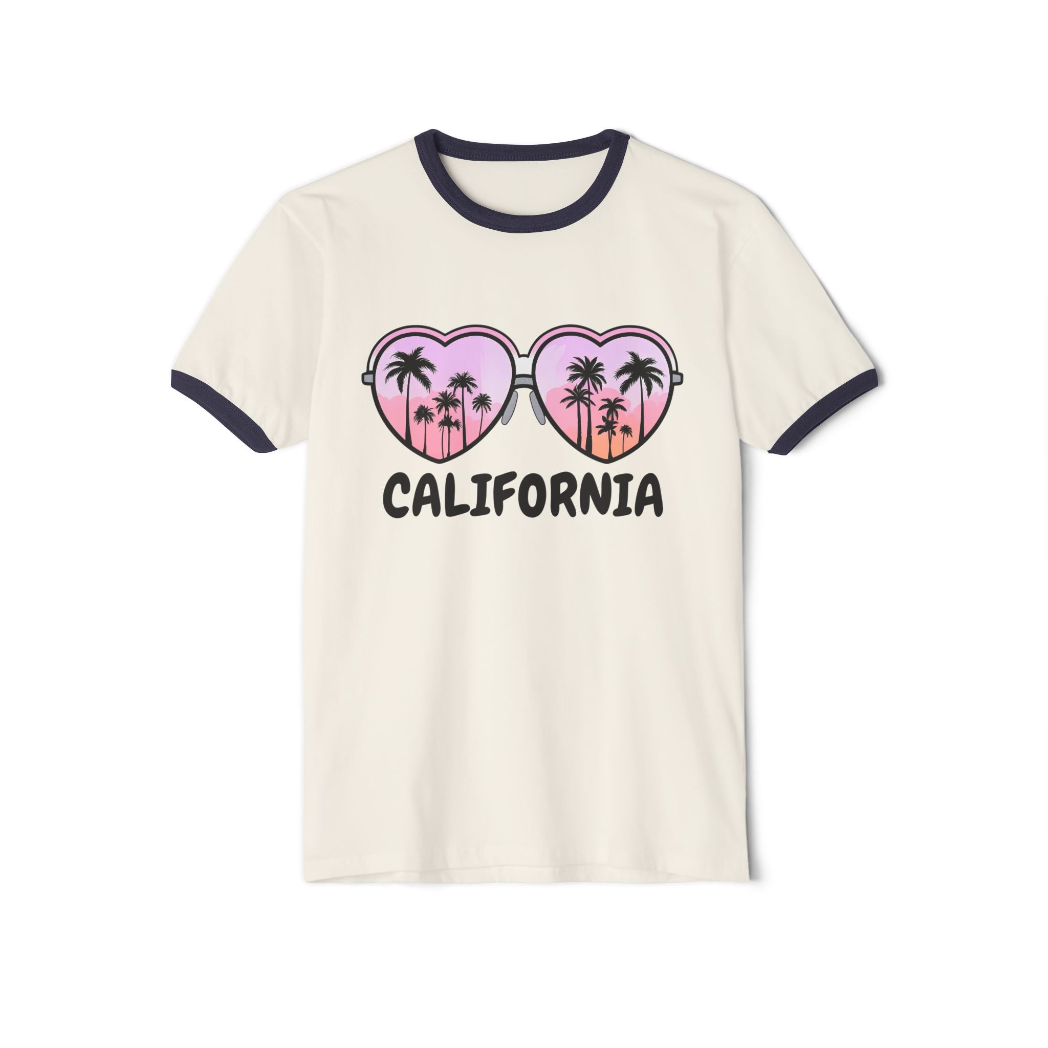 California Glasses Ringer Tee