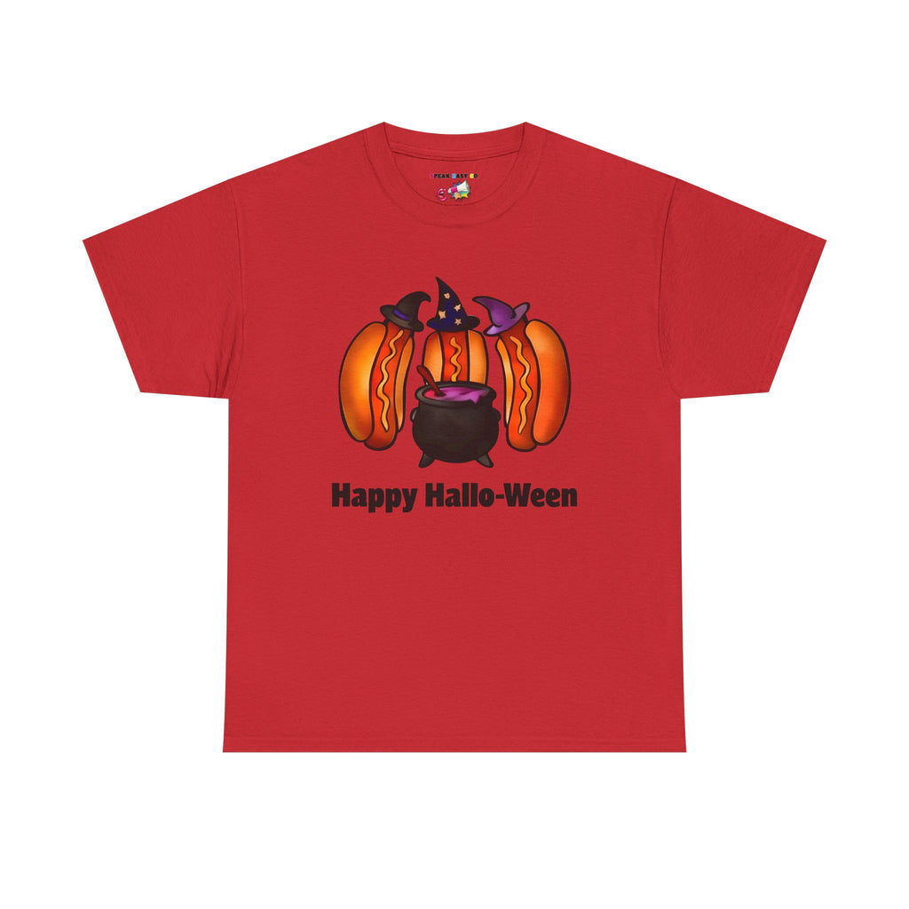 "Happy Hallo-Ween" Hotdog Witches Tee