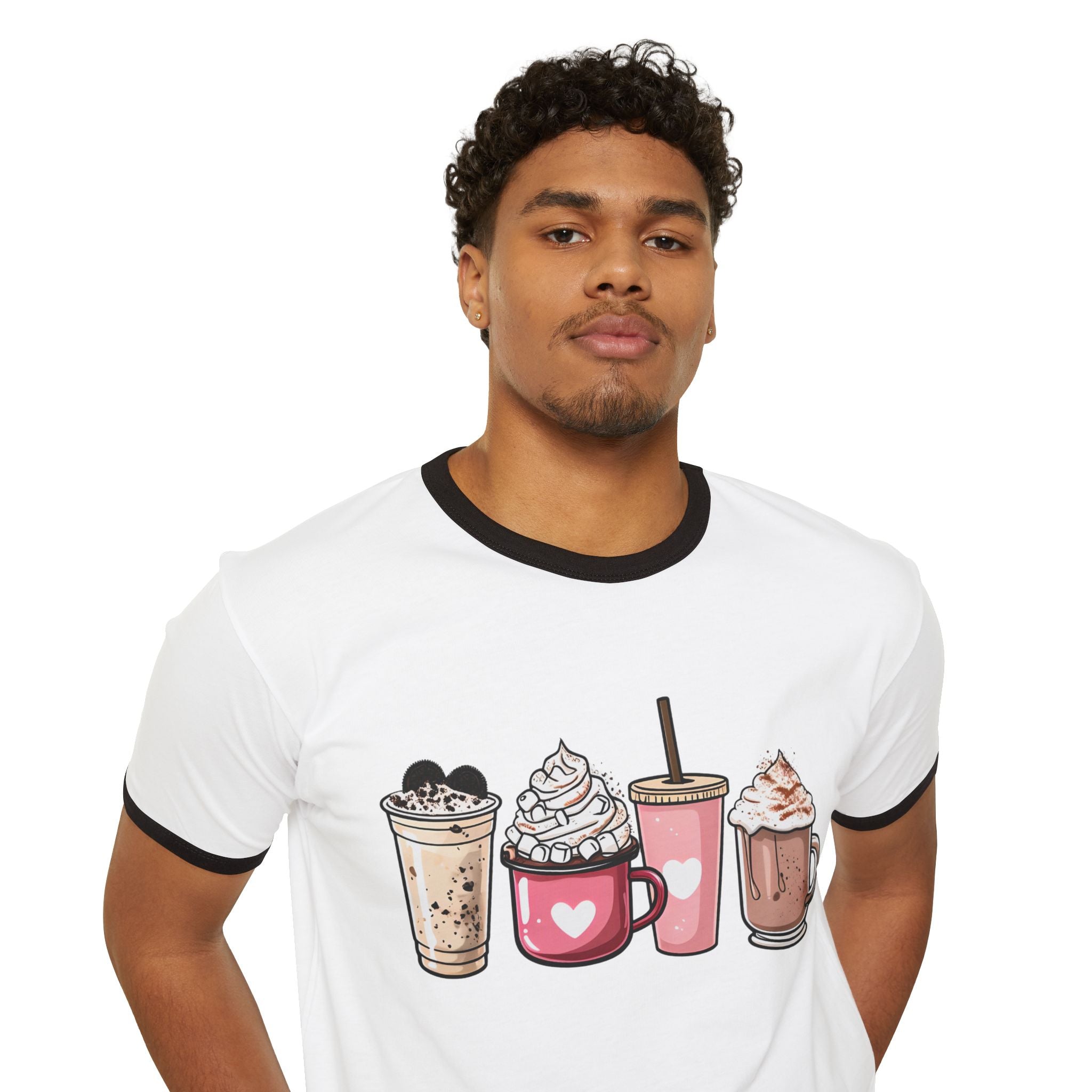 Coffee Lovers Ringer Tee