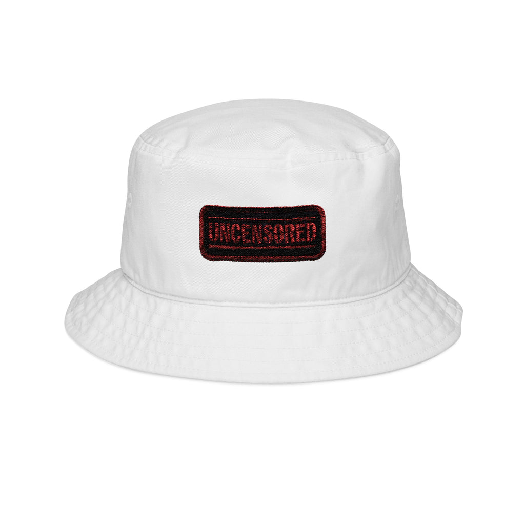 Uncensored Embroidered Bucket Hat