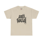 Anti-Social Heavy Cotton Tee