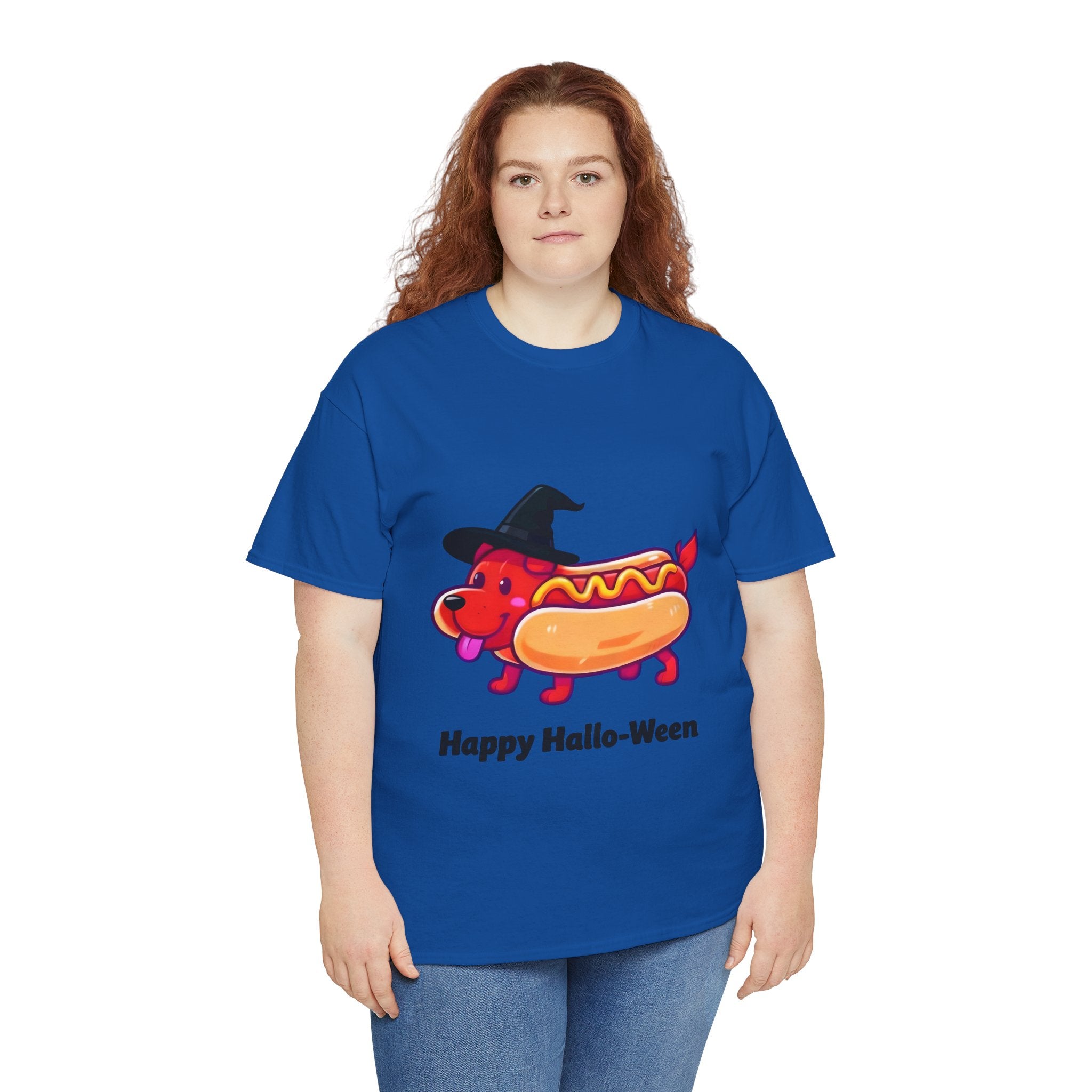 "Happy Hallo-Ween" Hotdog Costume Tee
