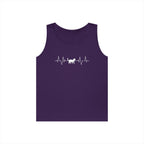 White Cat Heartbeat Tank