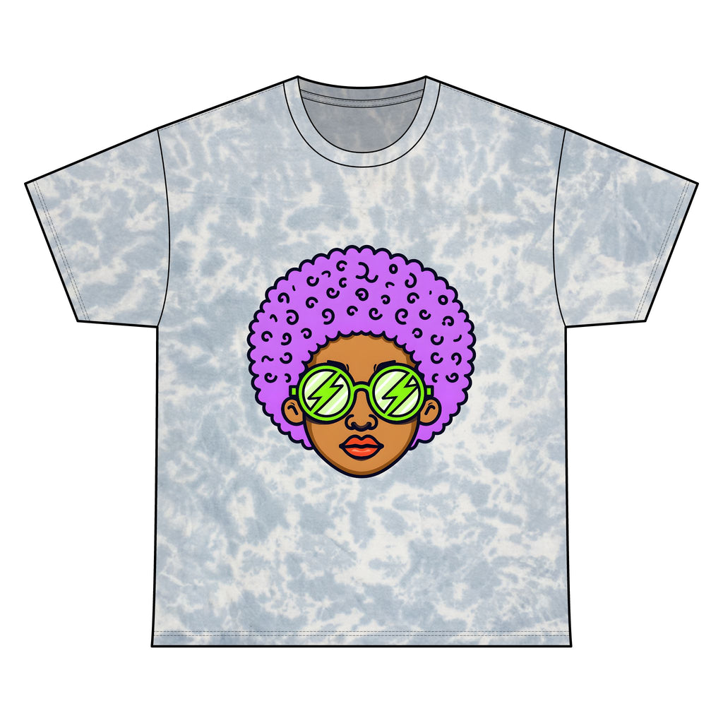 Afro Tie-Dye Tee