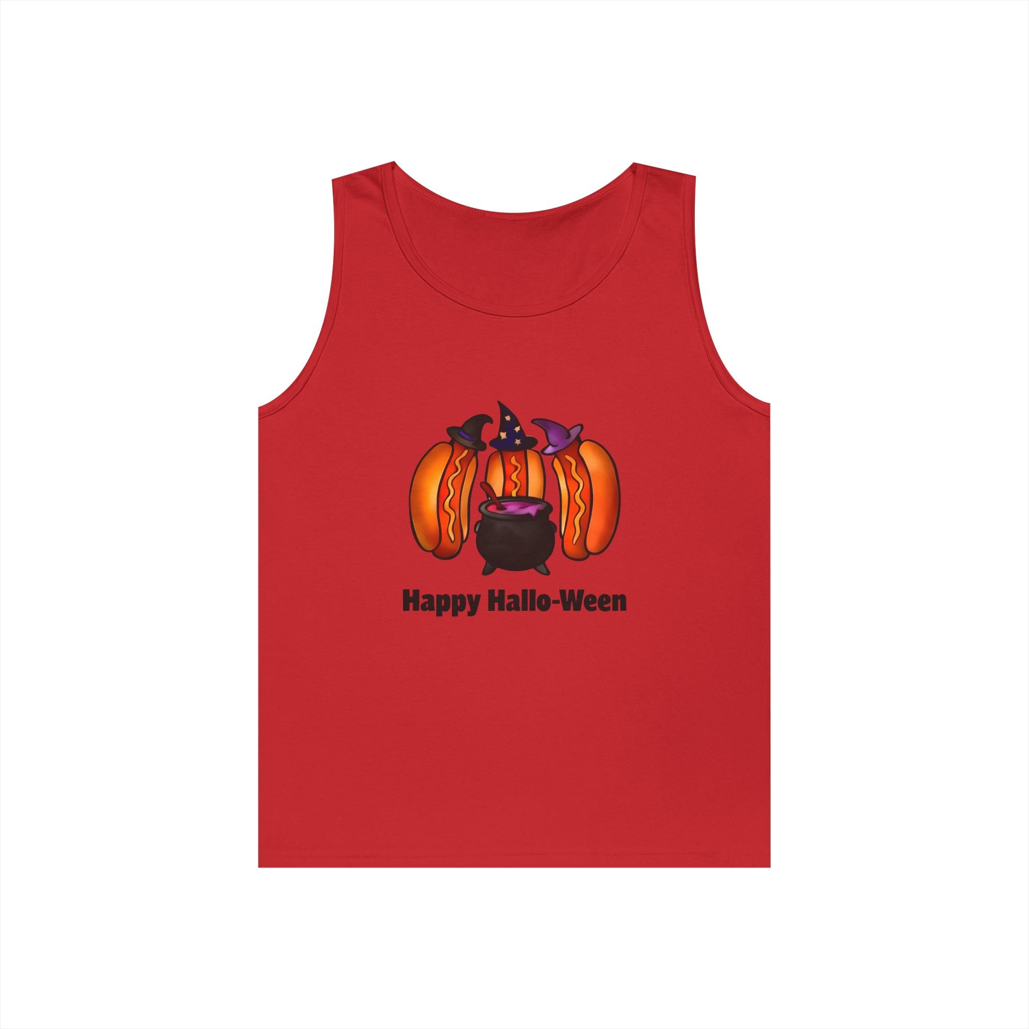 "Happy Hallo-Ween" Hotdog Witches Tank