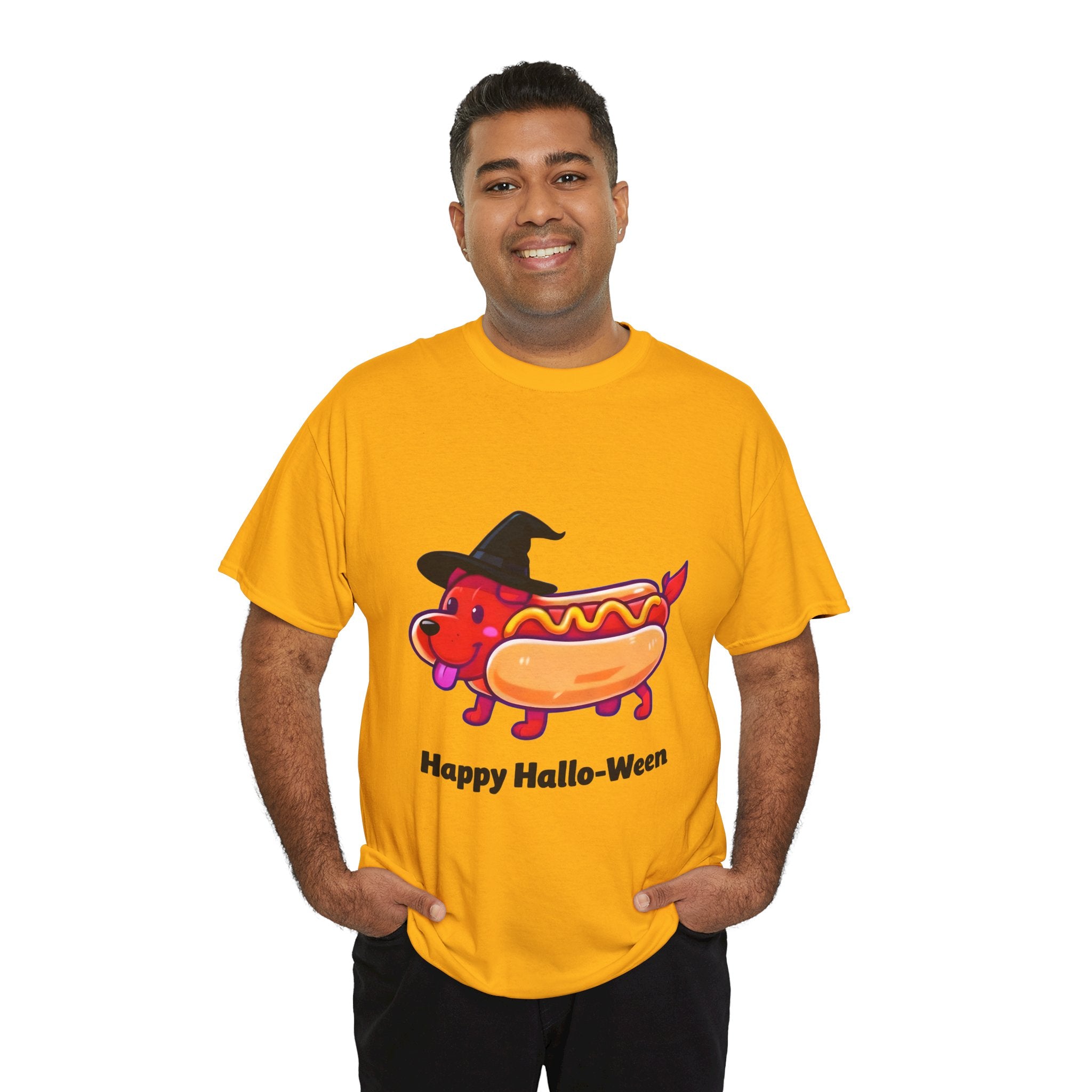 "Happy Hallo-Ween" Hotdog Costume Tee