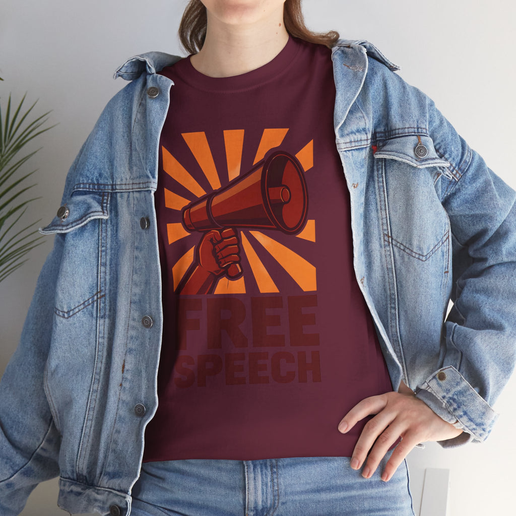 Free Speech Heavy Cotton Tee