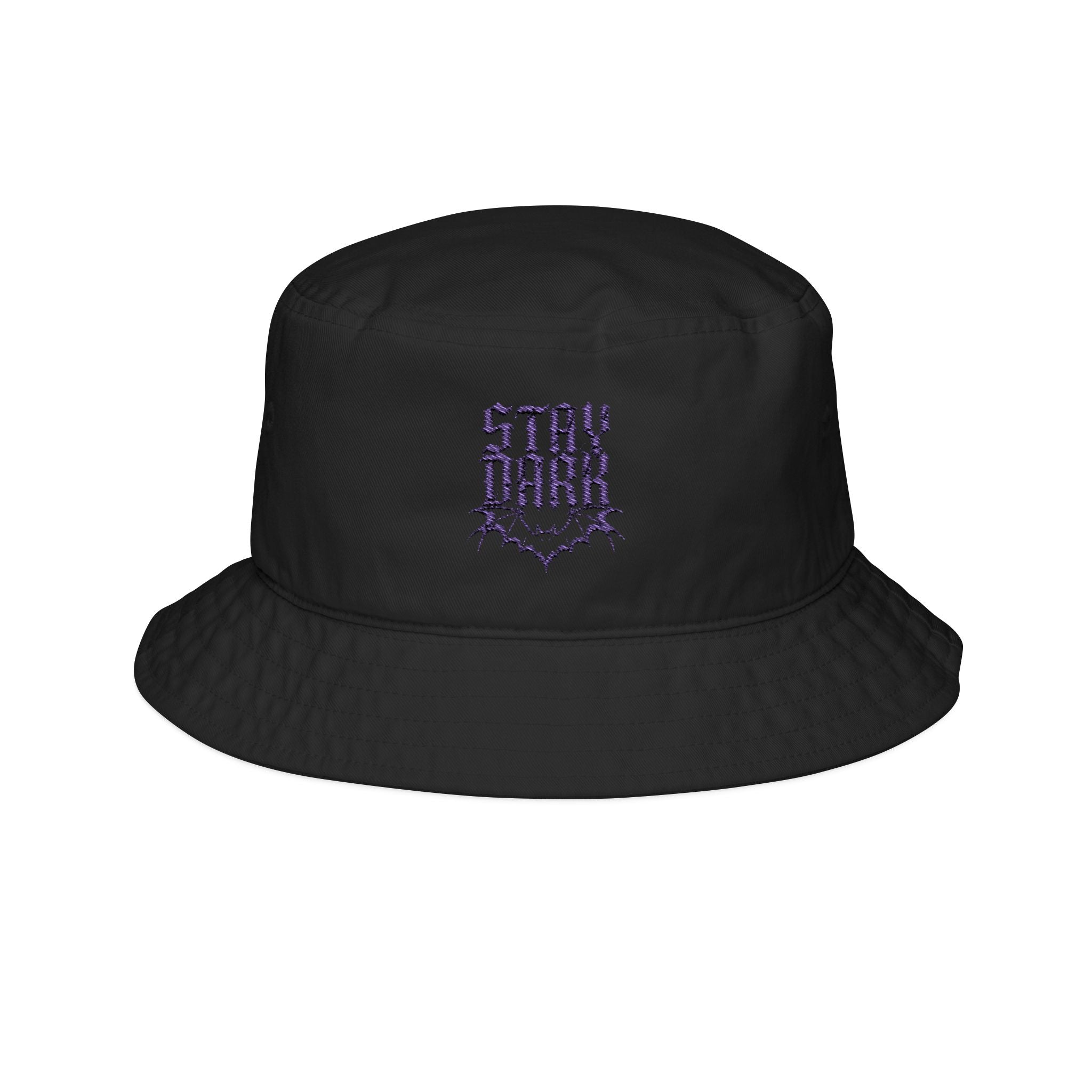 "Stay Dark" Embroidered Bucket Hat