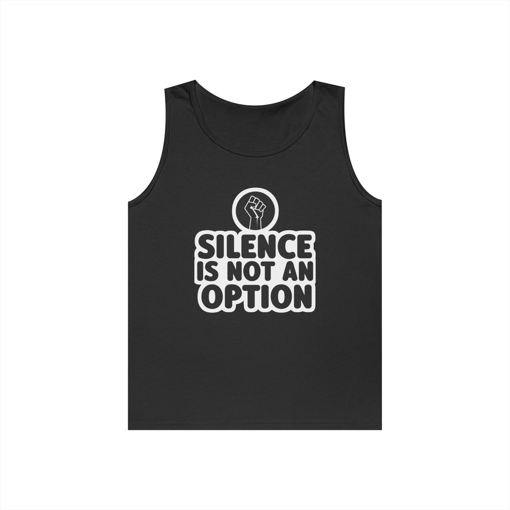 Protest Statement Tank Top - Unisex Heavy Cotton Tee, Activism Apparel, Gift for Advocates, Everyday Wear, Equality Message