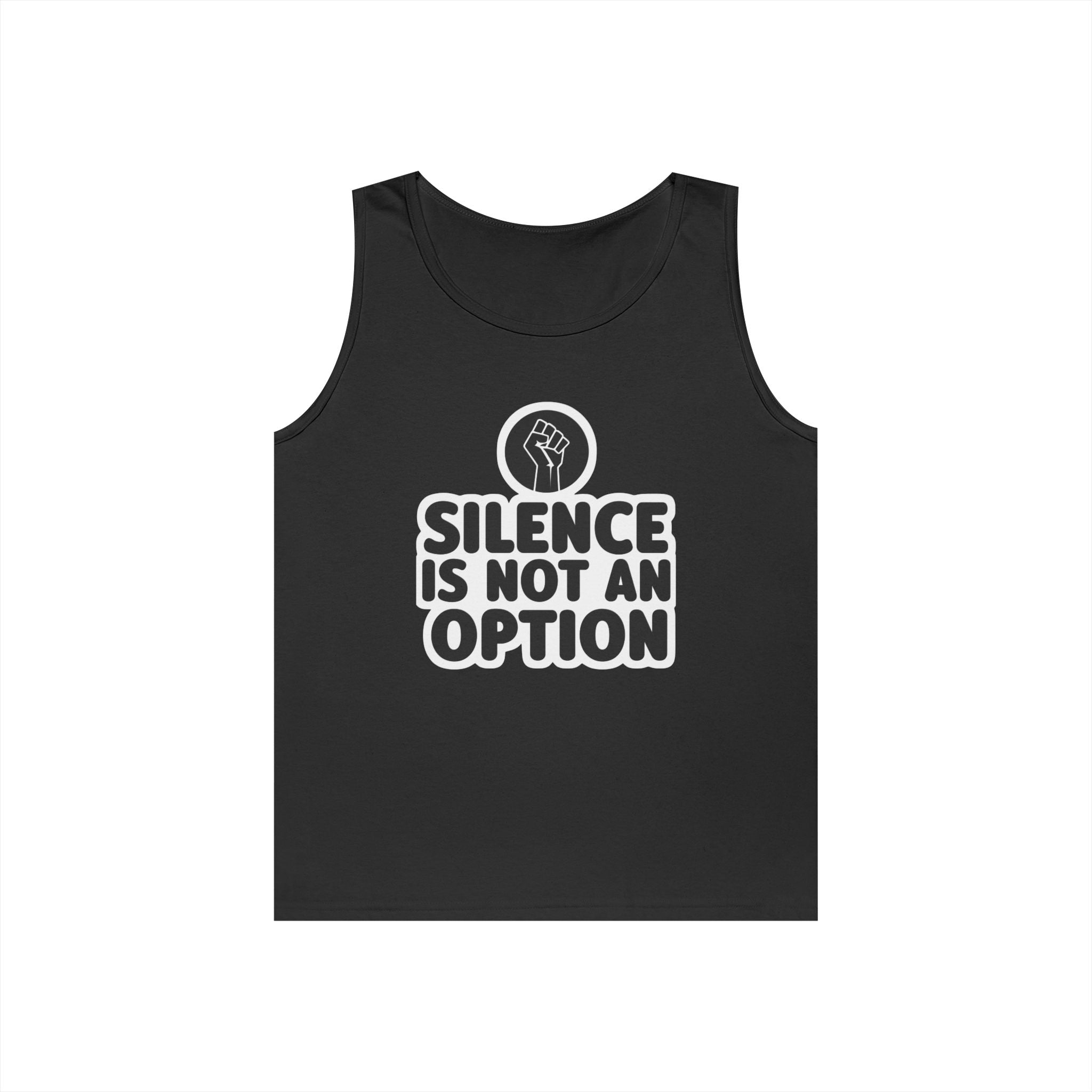 Protest Statement Tank Top - Unisex Heavy Cotton Tee, Activism Apparel, Gift for Advocates, Everyday Wear, Equality Message