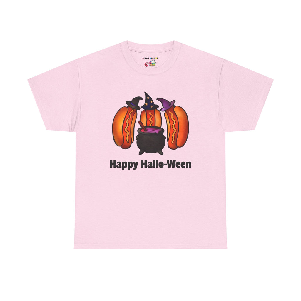 "Happy Hallo-Ween" Hotdog Witches Tee