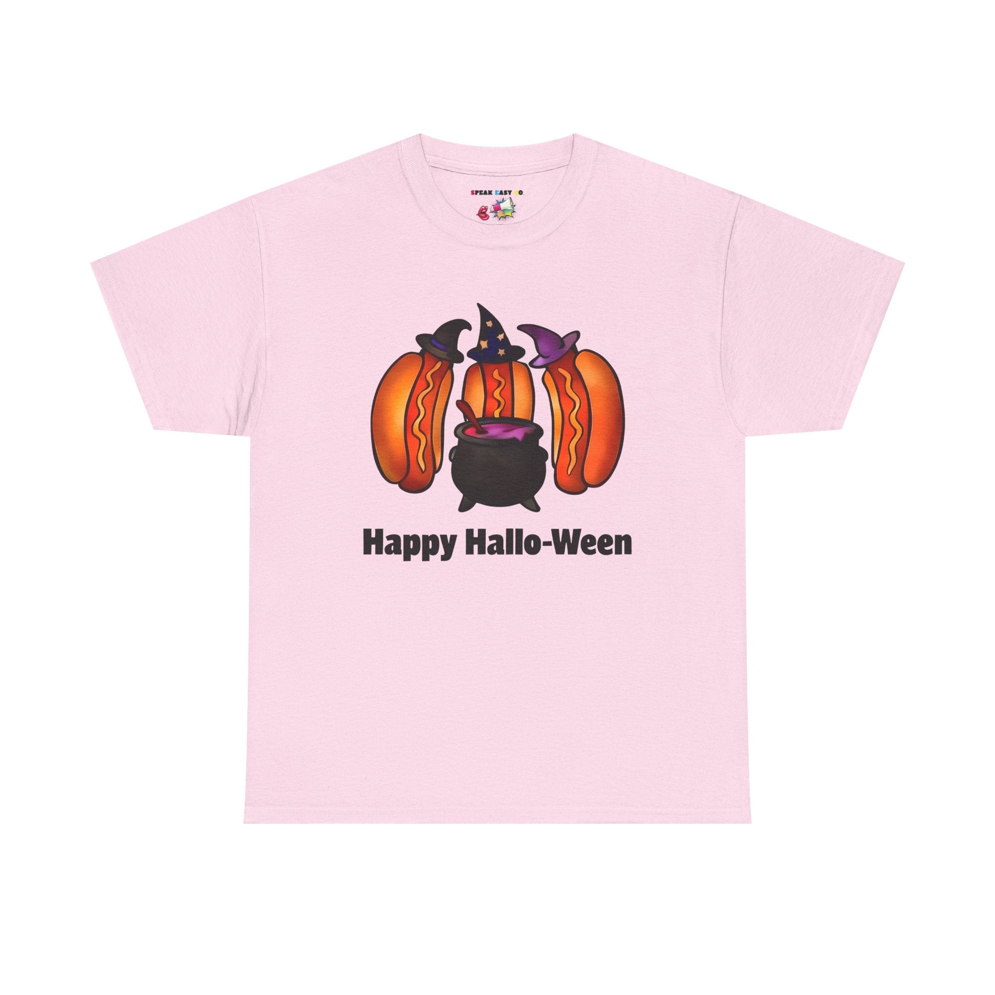 "Happy Hallo-Ween" Hotdog Witches Tee