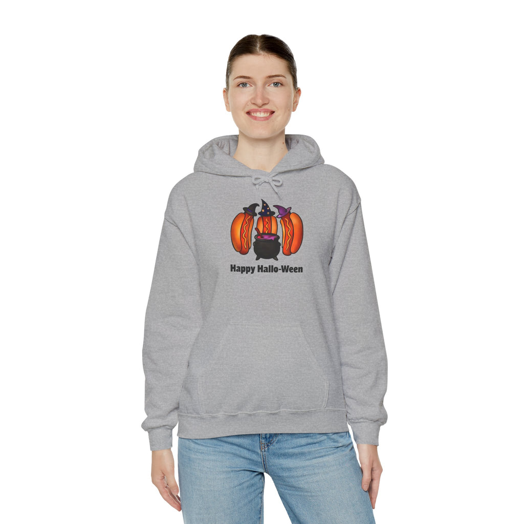 "Happy Hallo-Ween" Hotdog Witches Hoodie
