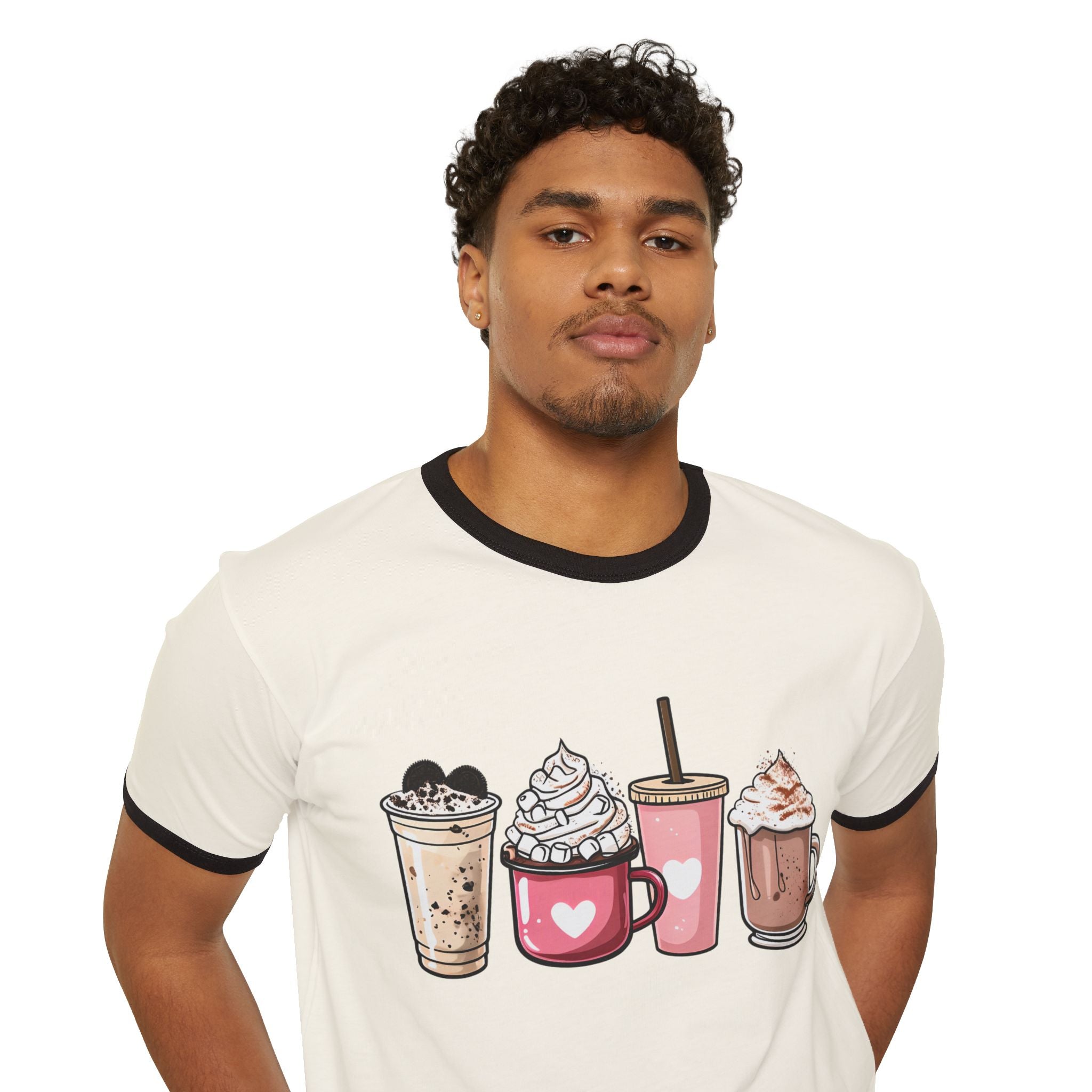 Coffee Lovers Ringer Tee