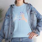 Skeleton Hand Heart Tee