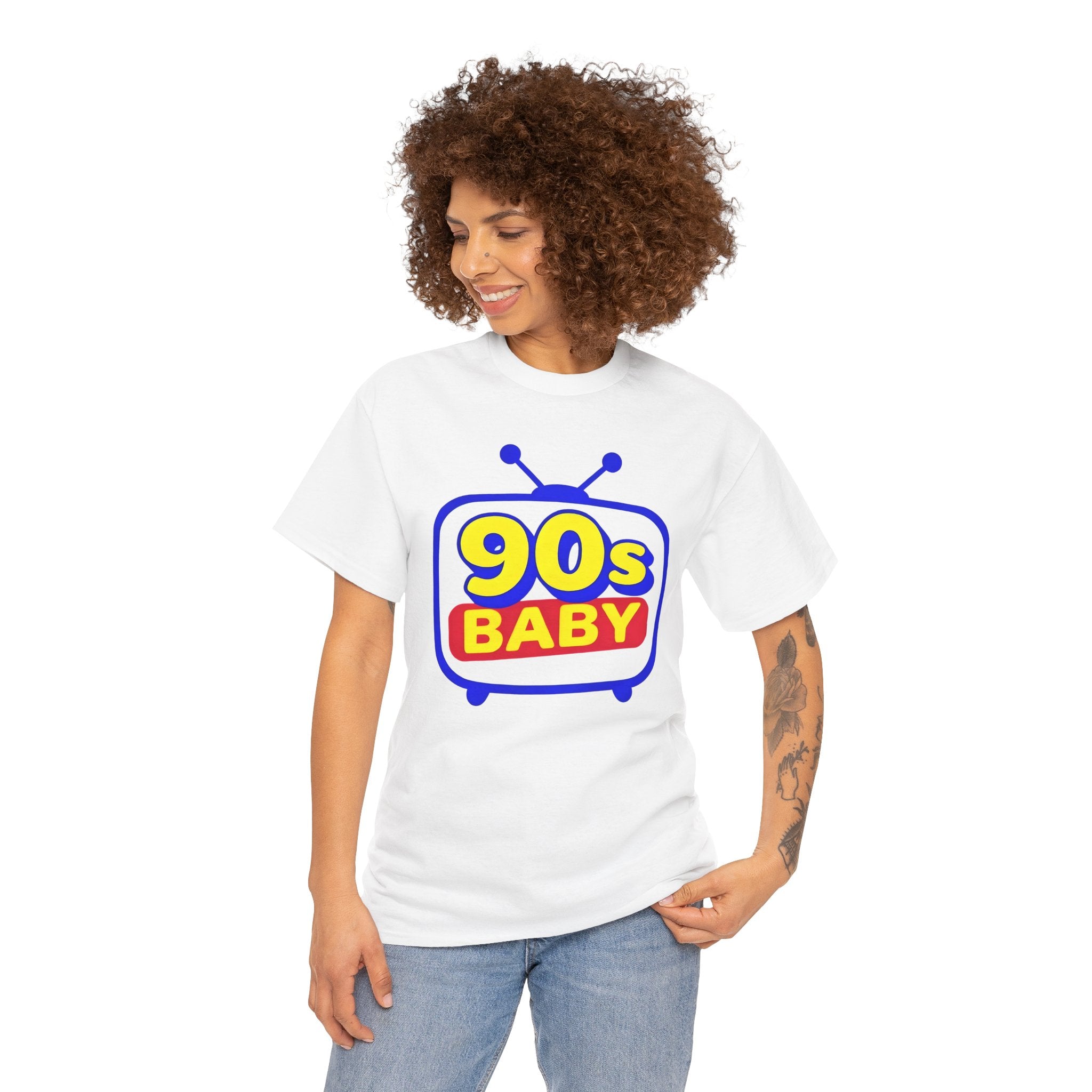 90s Baby Heavy Cotton Tee
