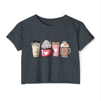 Coffee Lovers Cropped Tee