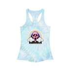 Ghostface Tie Dye Racerback Tank Top