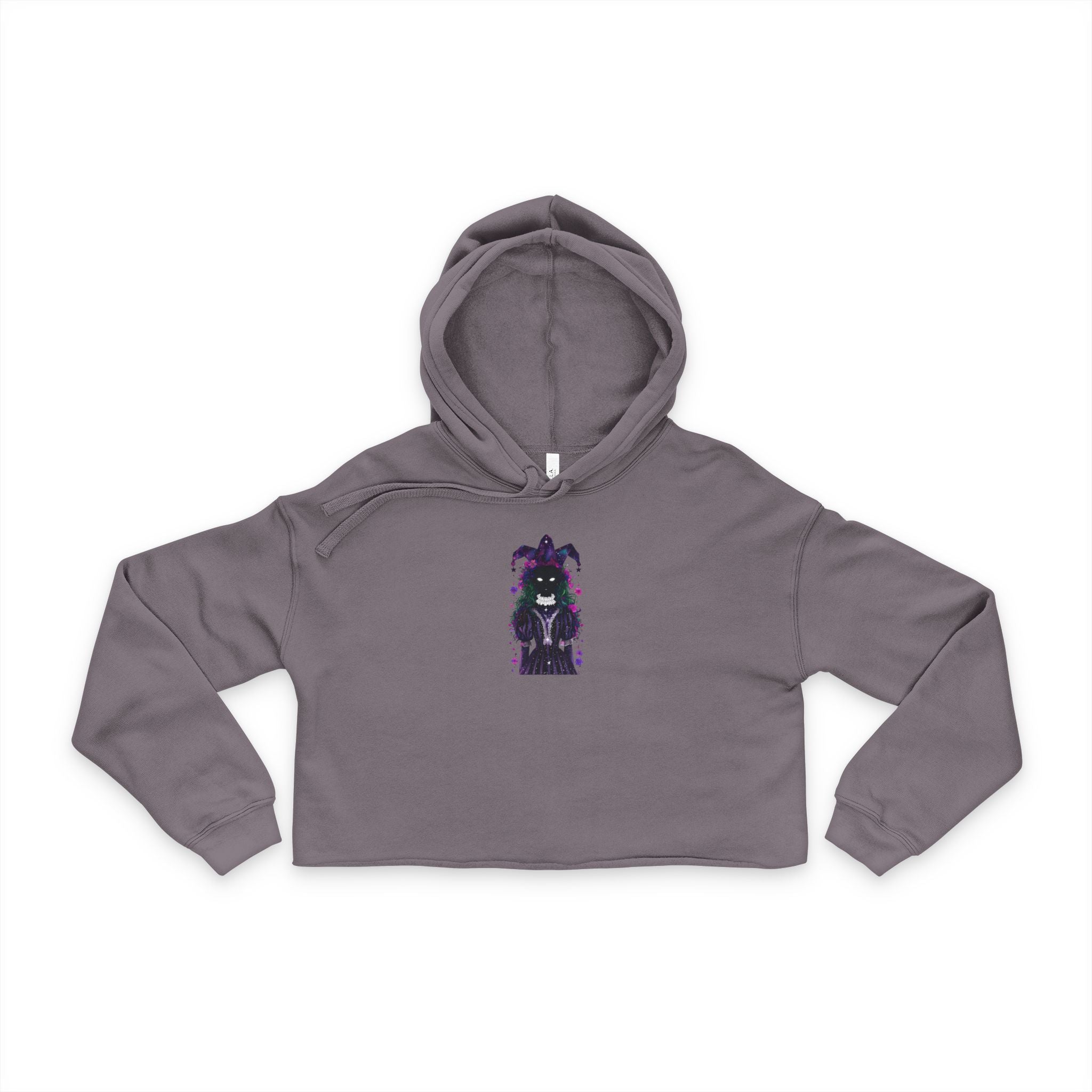 Mystical Joker Cropped Hoodie