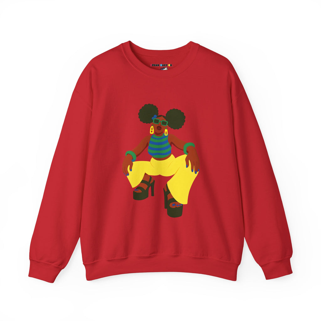 Afro Puffs Crewneck Sweatshirt