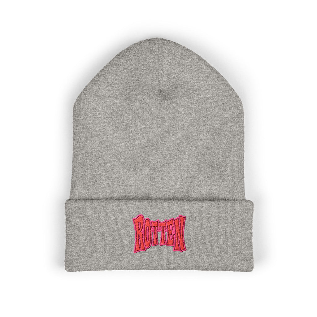 Rotten Embroidered Cuffed Beanie