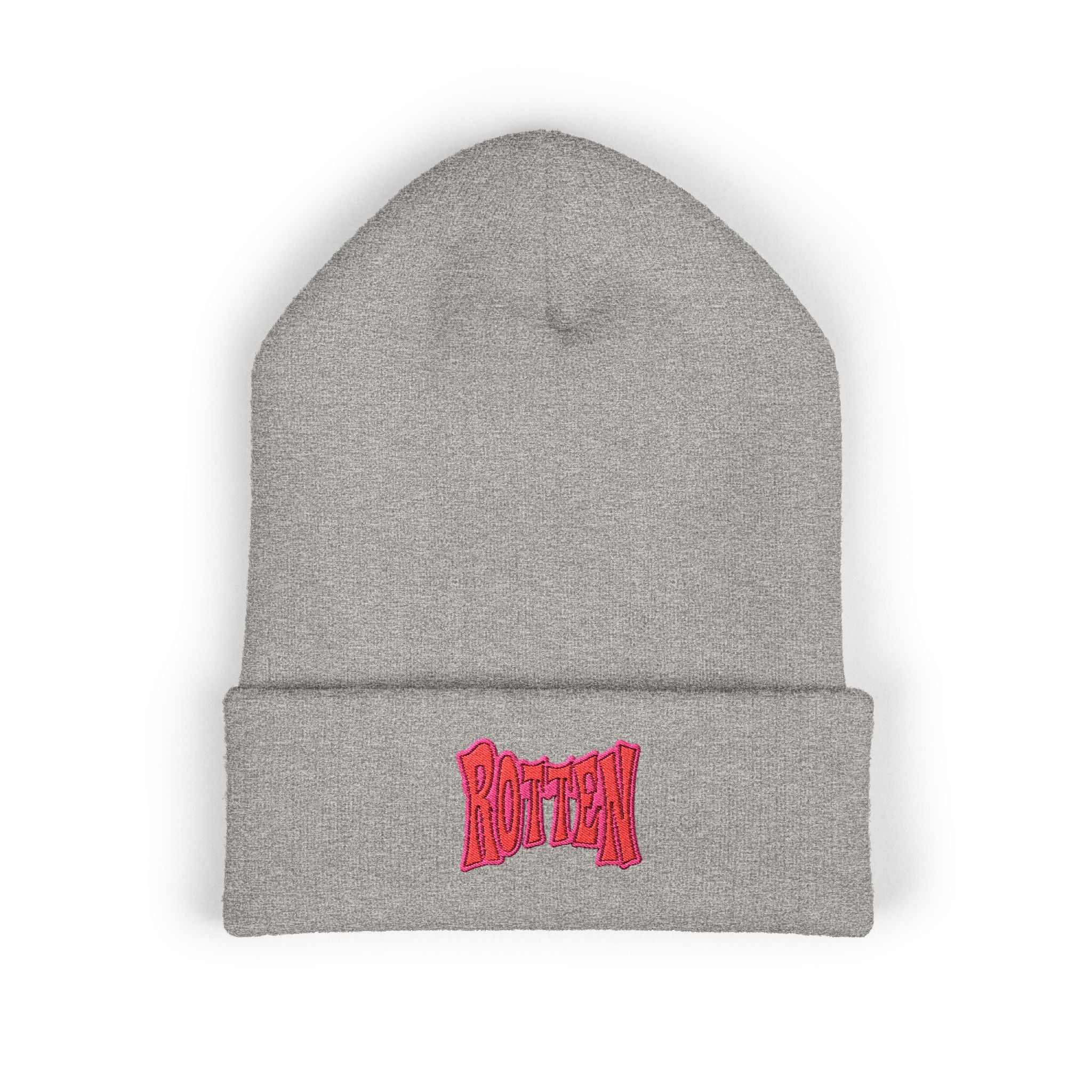 Rotten Embroidered Cuffed Beanie