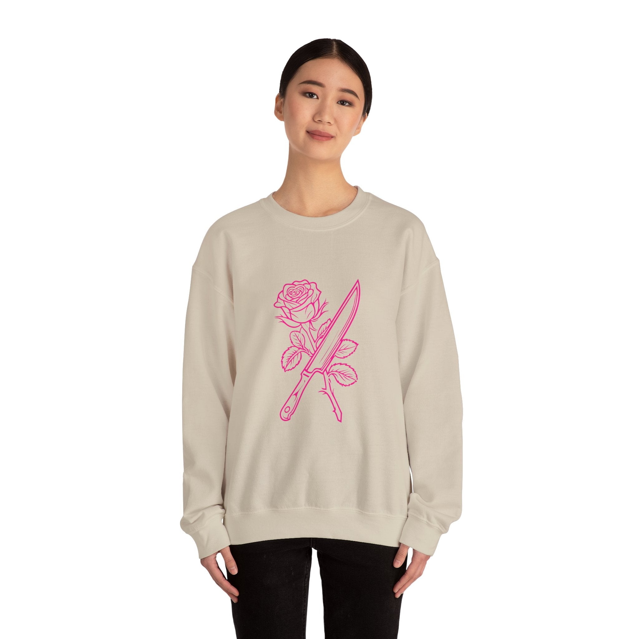Rose & Knife Crewneck Sweatshirt