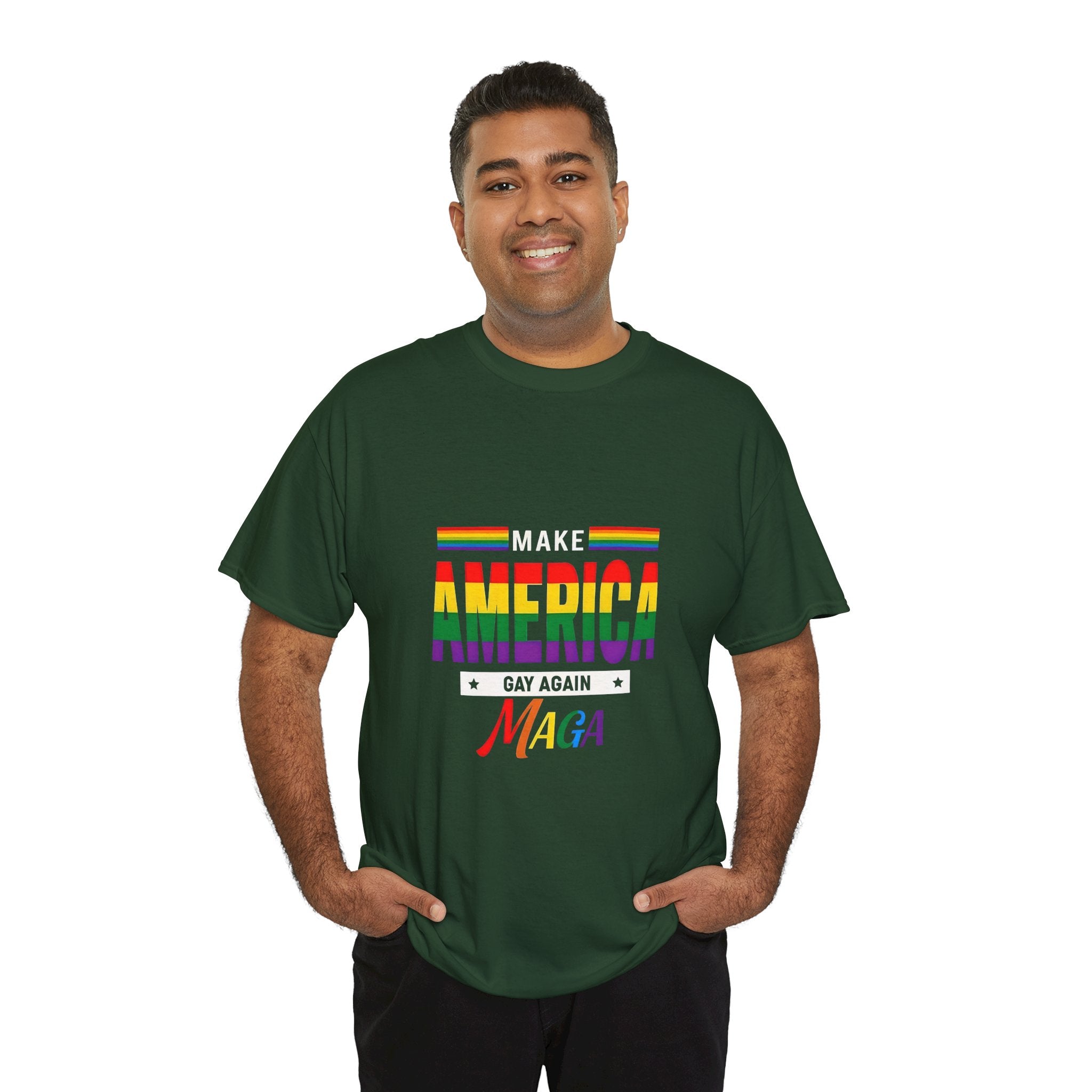 Pride Message T-Shirt - Make America Gay Again