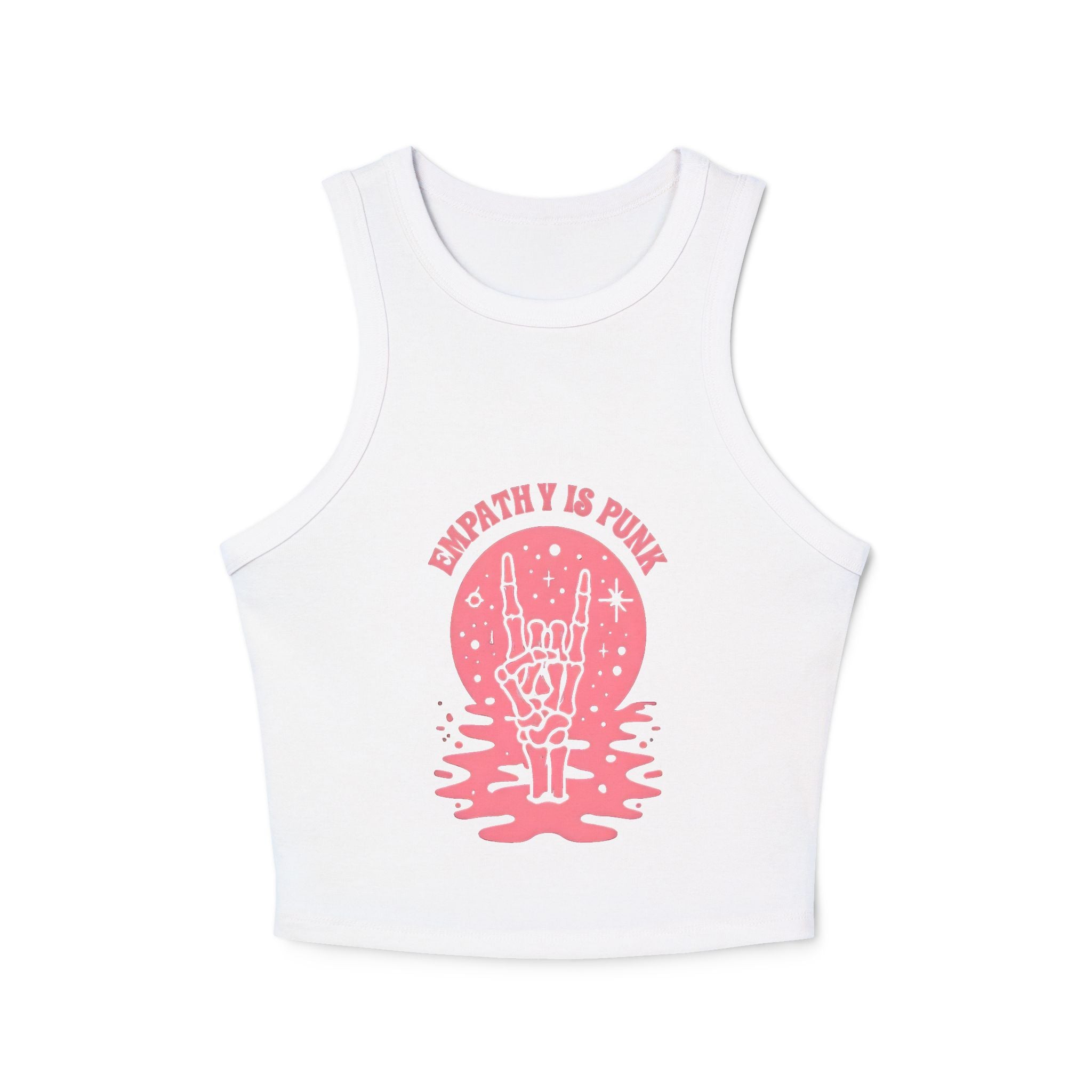 "Empathy Is Punk" Cropped Tank