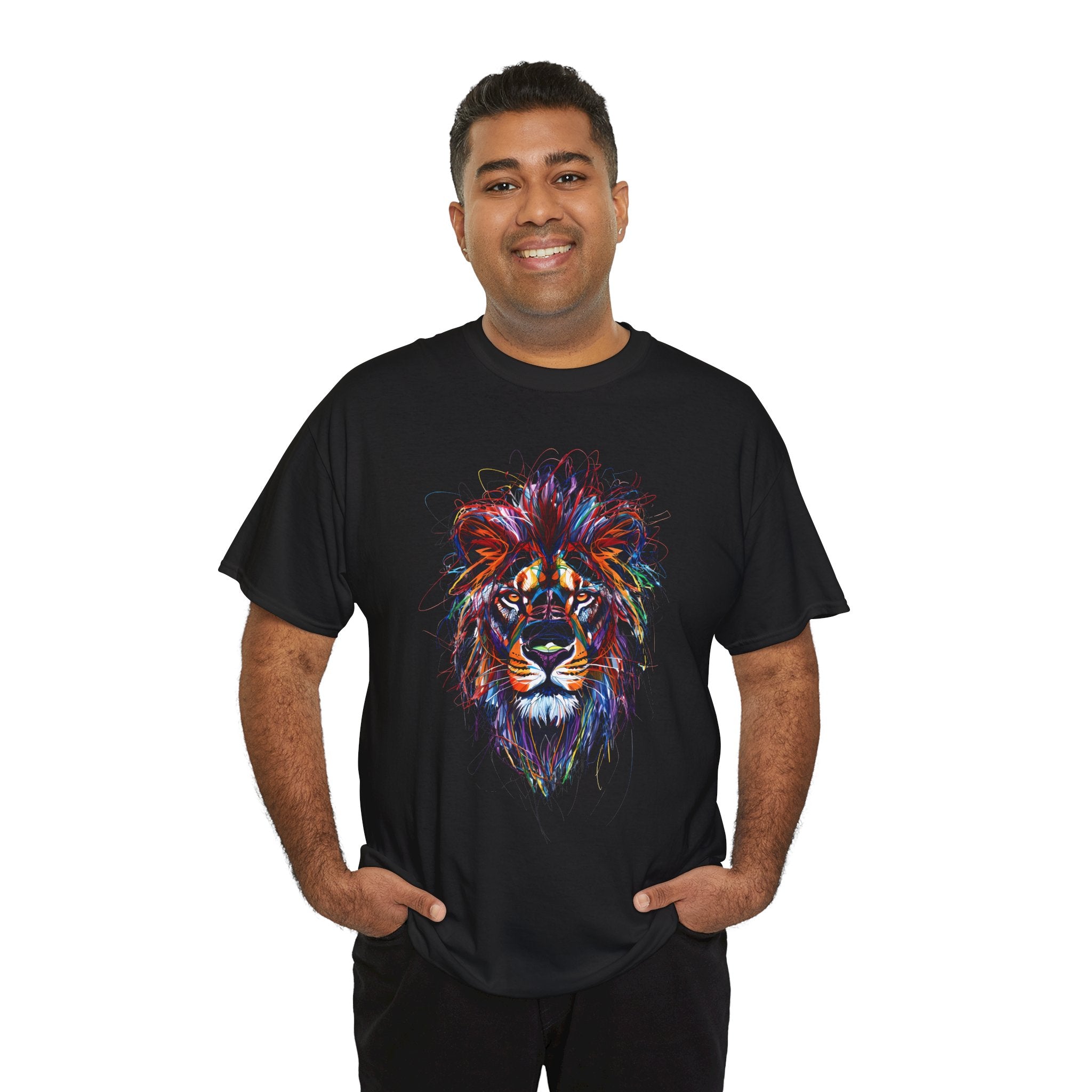 Lion Scribble Tee