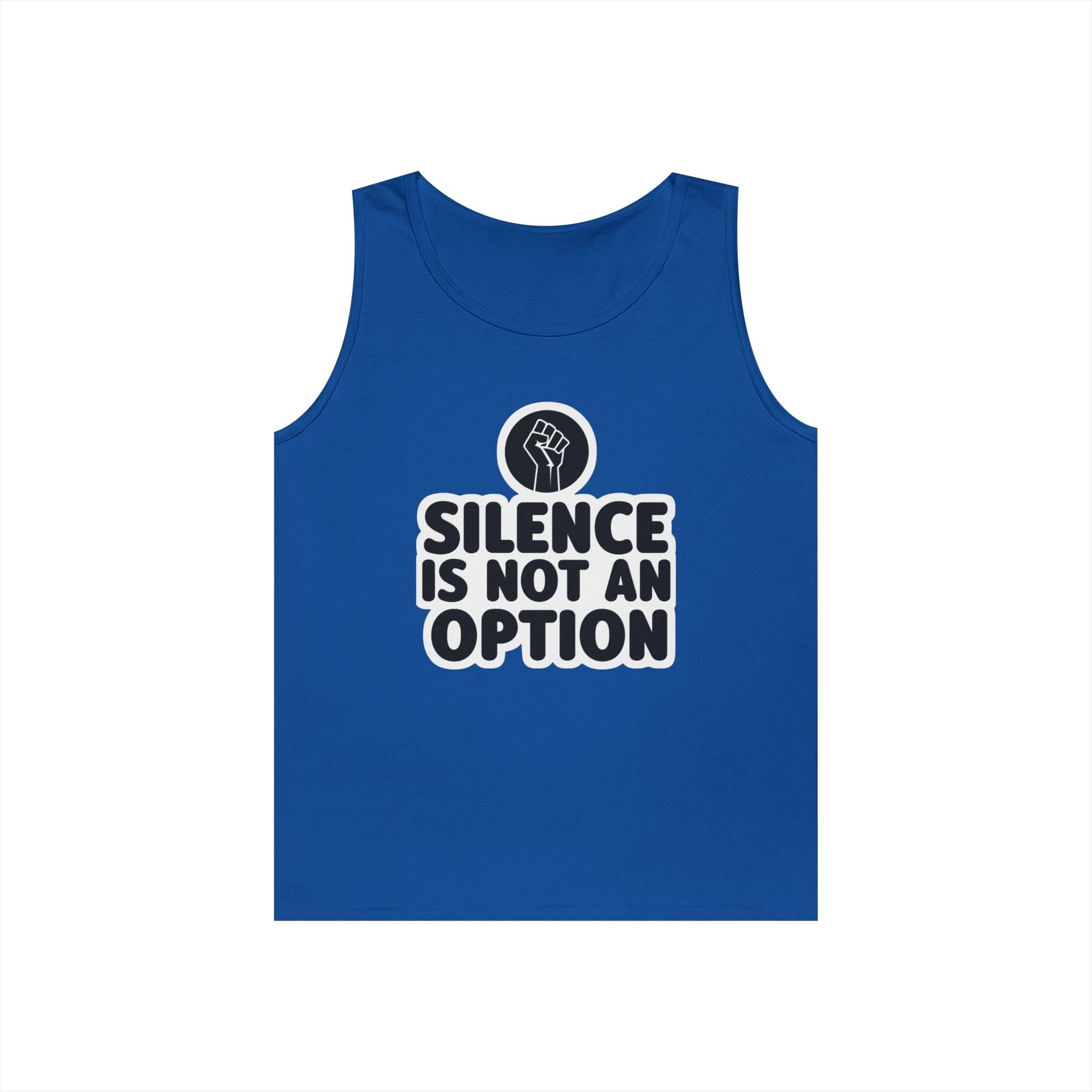 Protest Statement Tank Top - Unisex Heavy Cotton Tee, Activism Apparel, Gift for Advocates, Everyday Wear, Equality Message