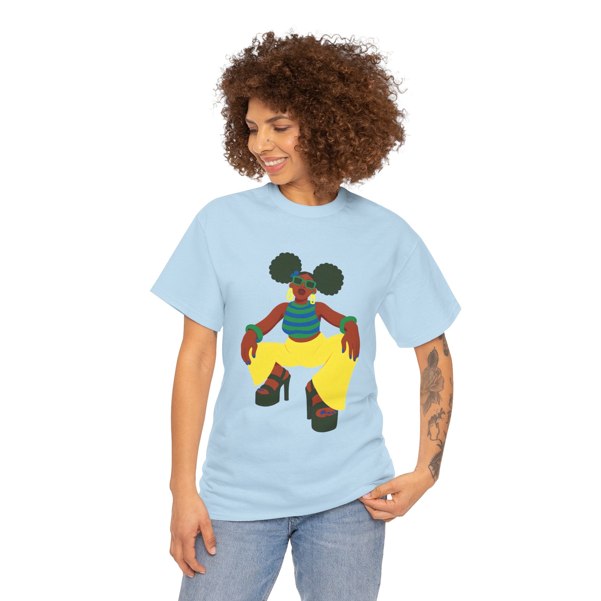 Afro Puffs Tee