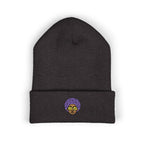 Afro Embroidered Cuffed Beanie