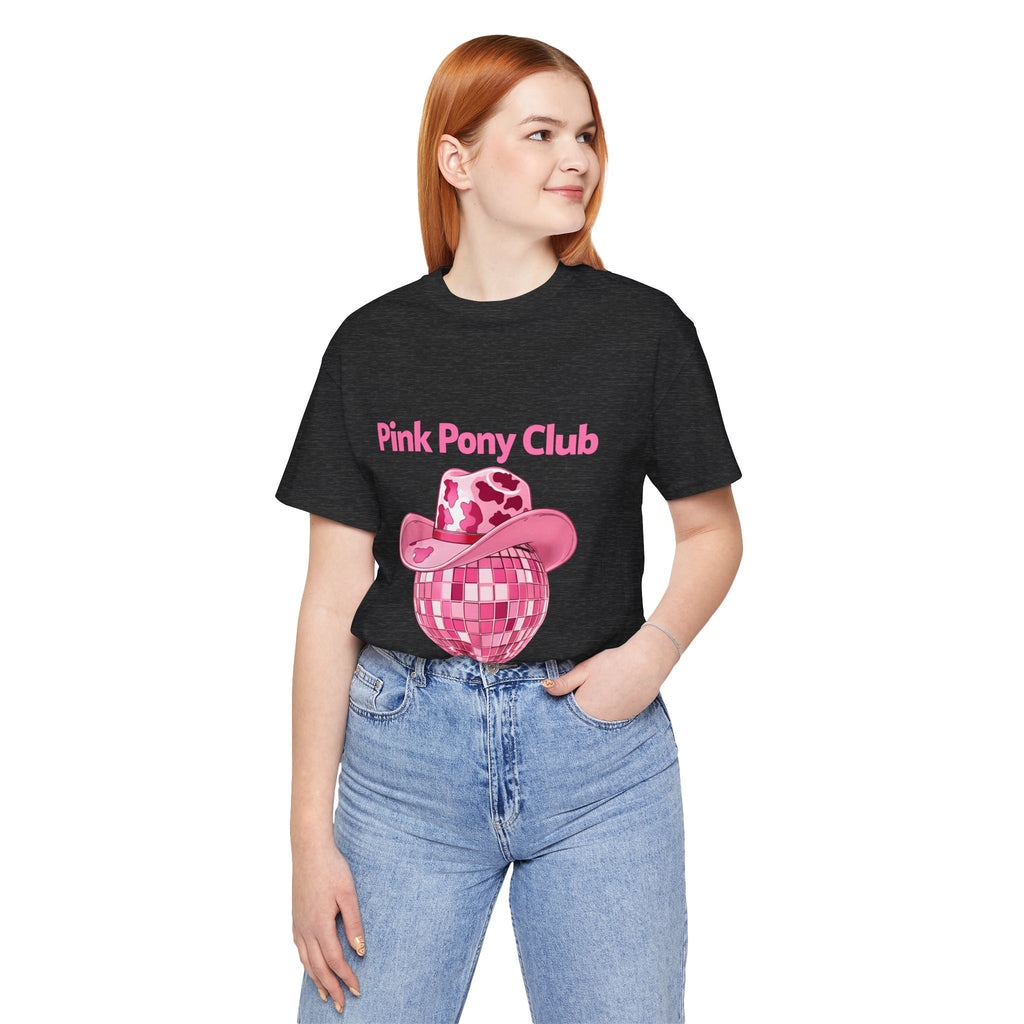 Retro Pink Pony Club Tee