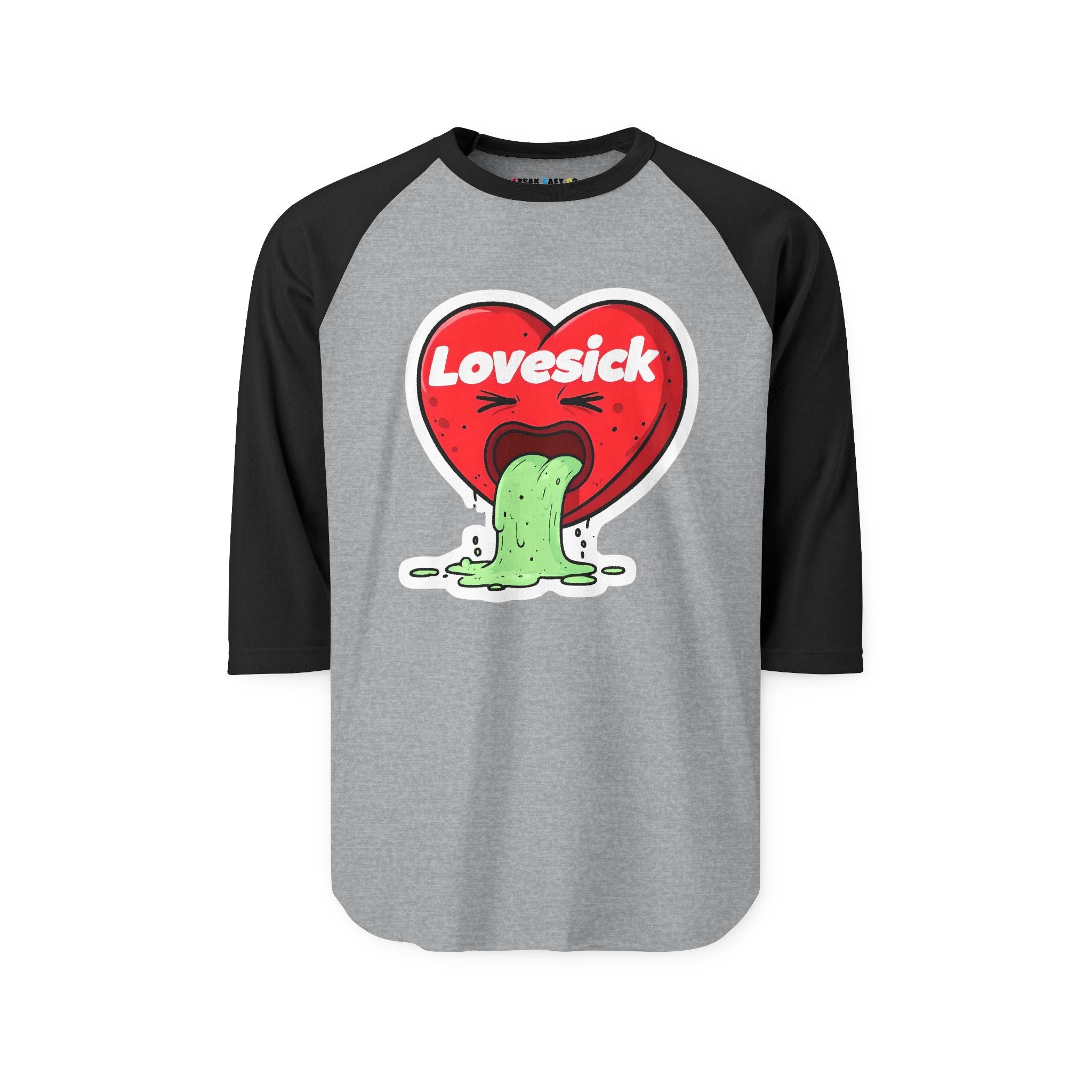 Lovesick 3/4th Sleeve Raglan Shirt