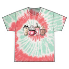 Coffee Lovers Tie-Dye Tee