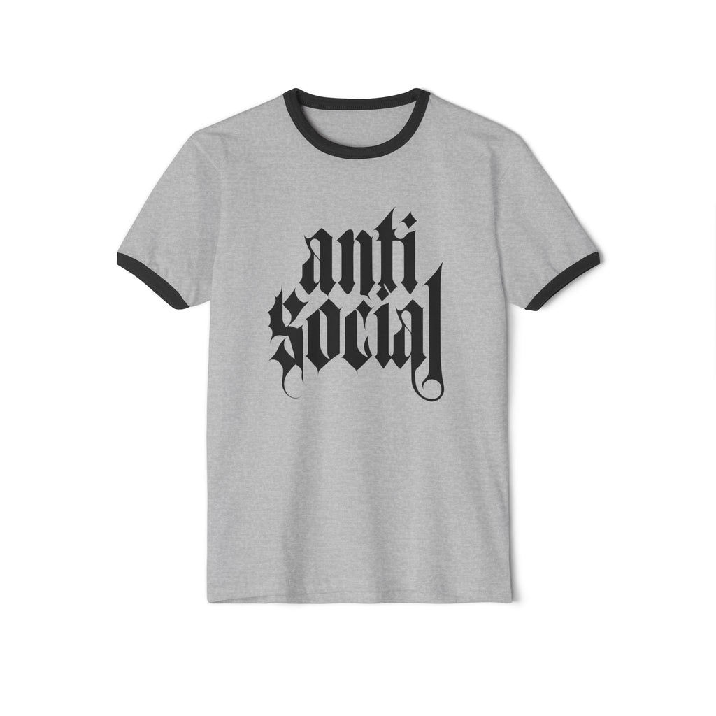 Anti-Social Ringer T-Shirt
