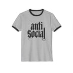 Anti-Social Ringer T-Shirt