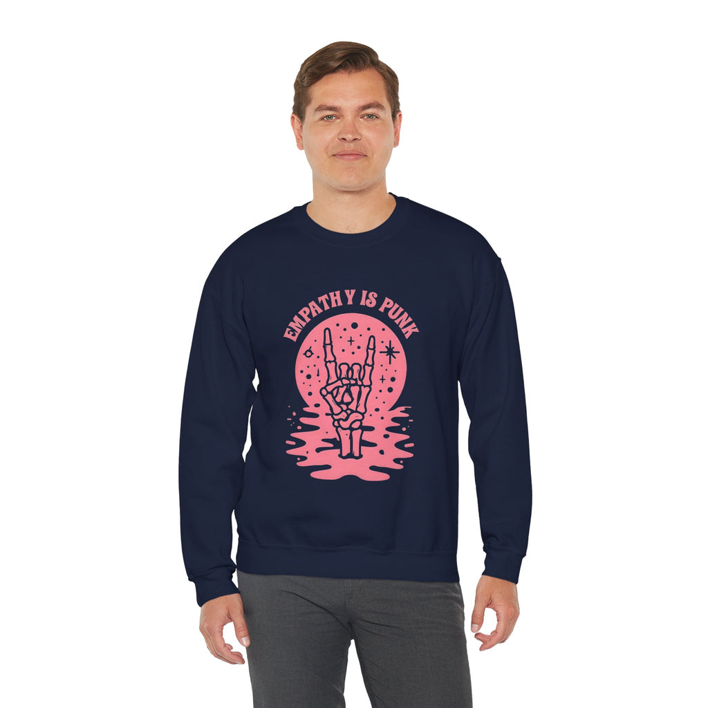 "Empathy Is Punk" Crewneck Sweatshirt