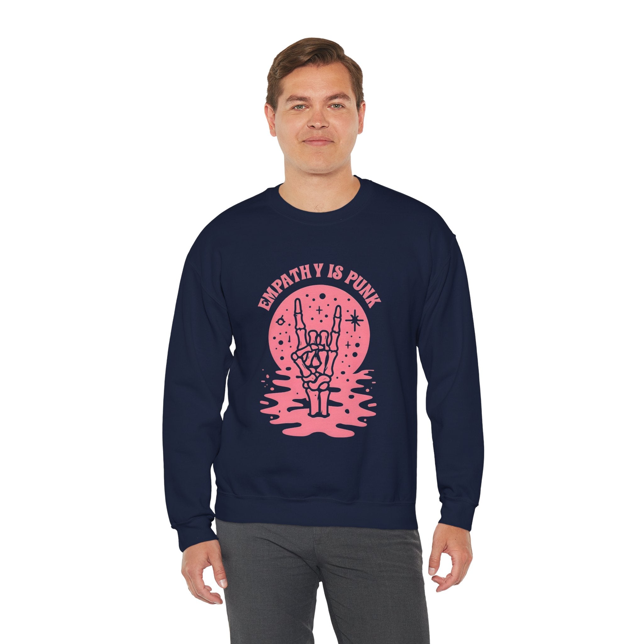 "Empathy Is Punk" Crewneck Sweatshirt