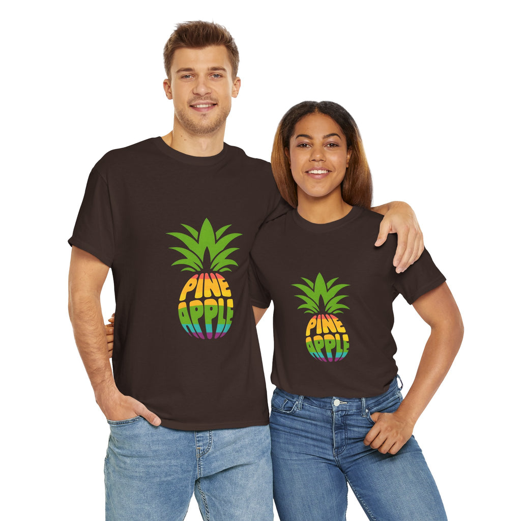 Colorful Pineapple Graphic Tee