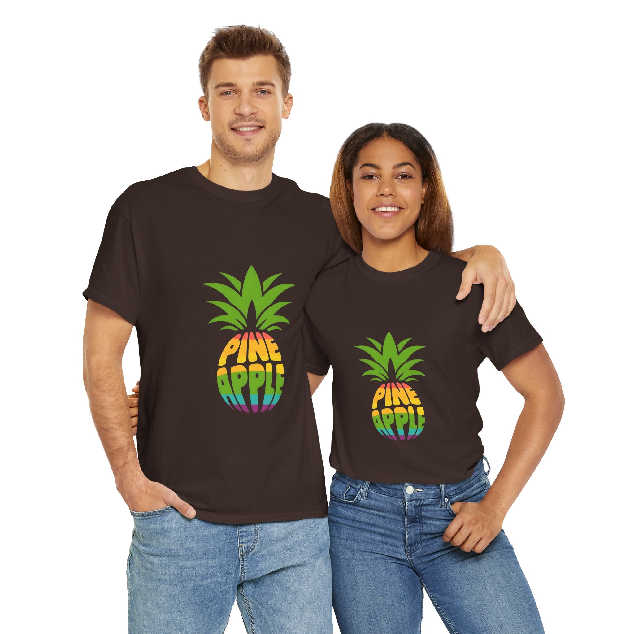 Colorful Pineapple Graphic Tee