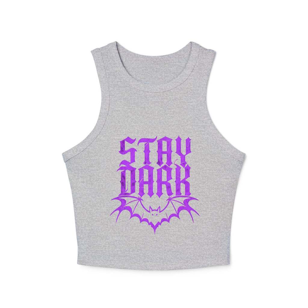 "Stay Dark" Cropped Tank