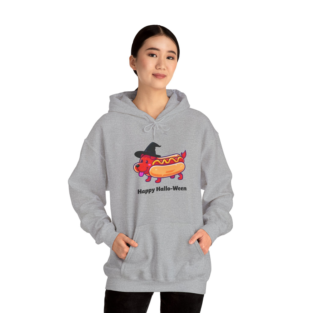 "Happy Hallo-Ween" Hotdog Costume Hoodie