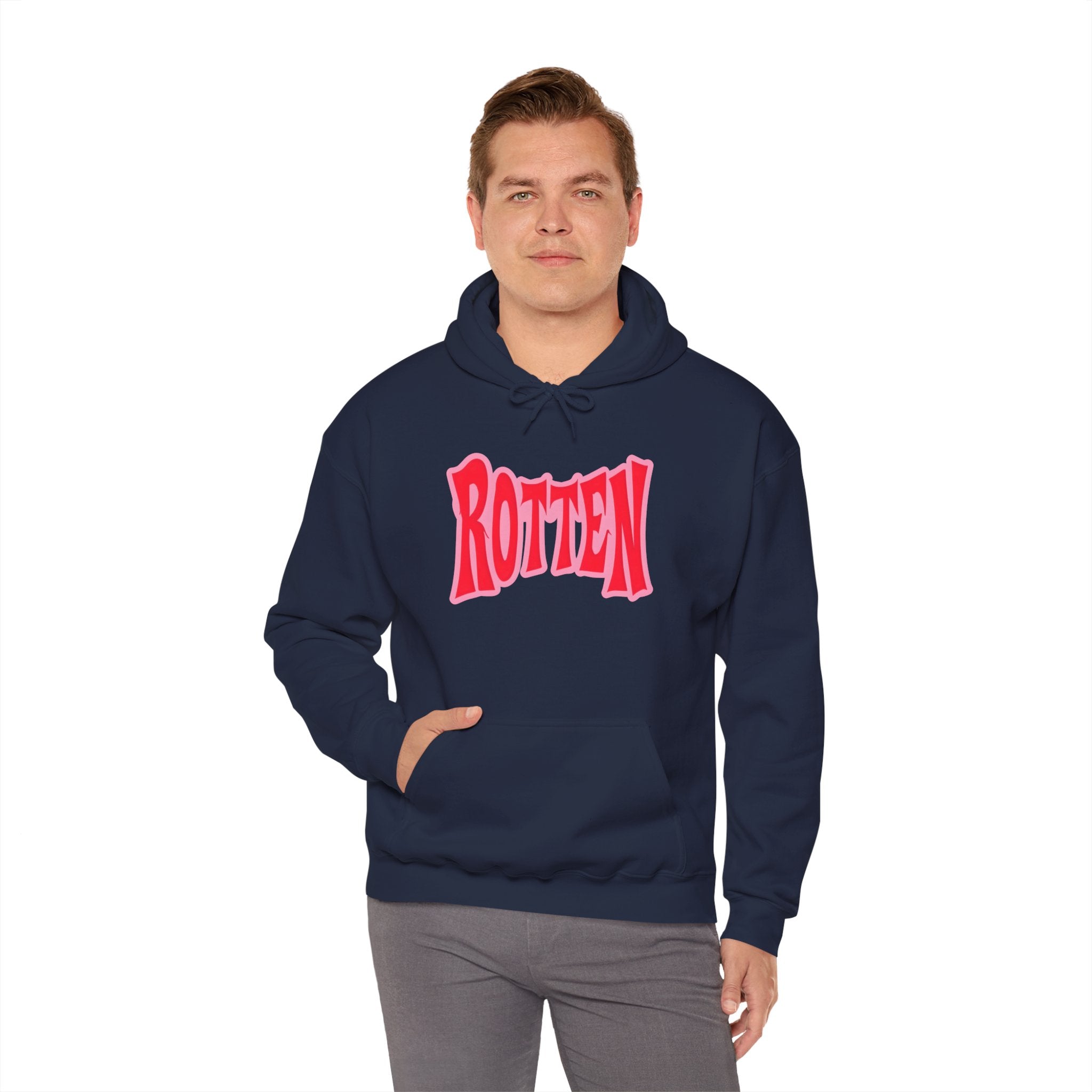 Rotten Graphic Hoodie - Anime-Inspired
