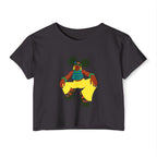 Afro Puff Crop Top