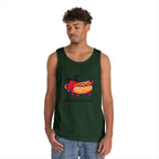 "Happy Hallo-Ween" Hotdog Costume Tank