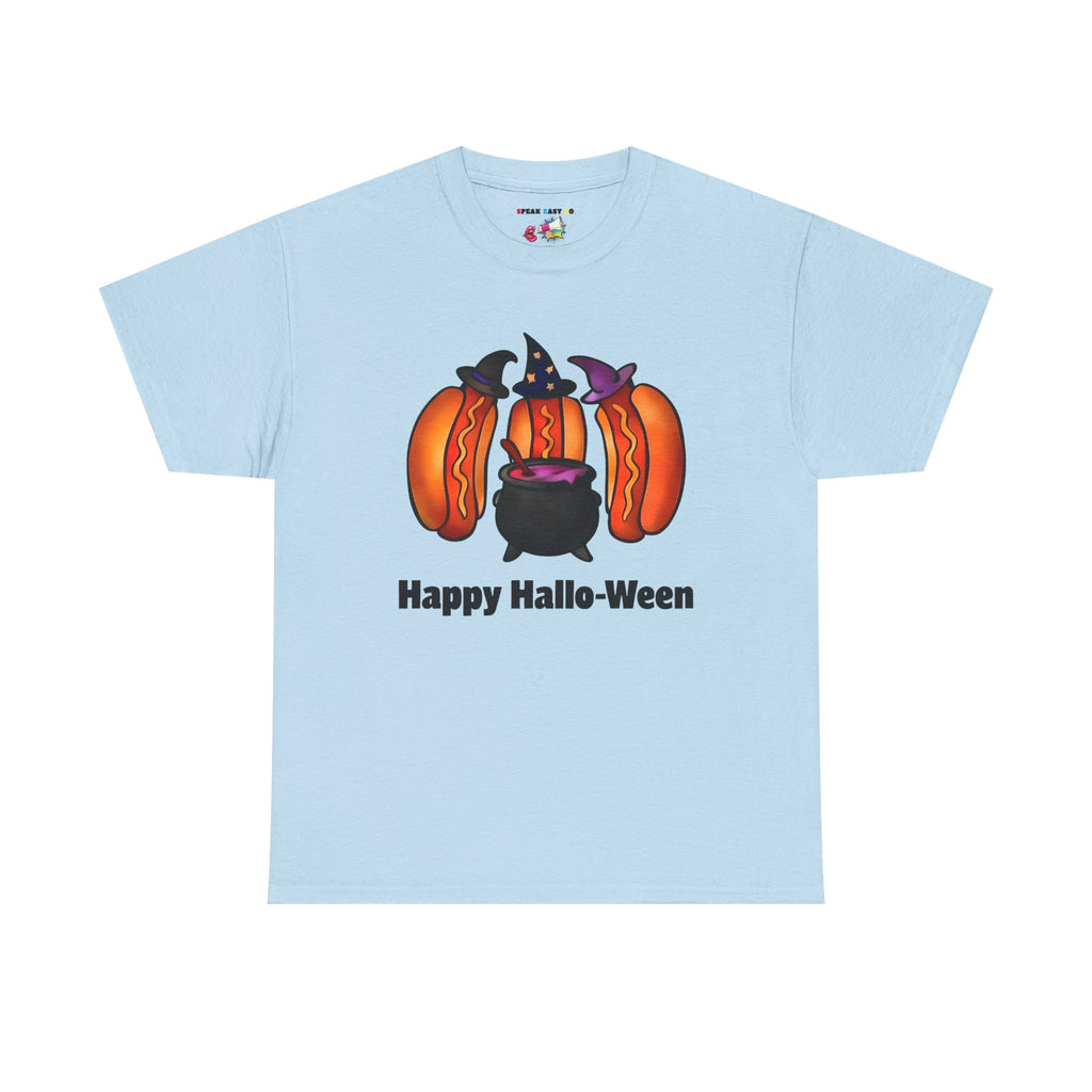 "Happy Hallo-Ween" Hotdog Witches Tee