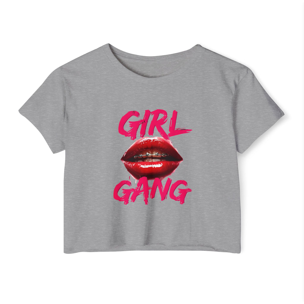 "Girl Gang" Cropped Tee